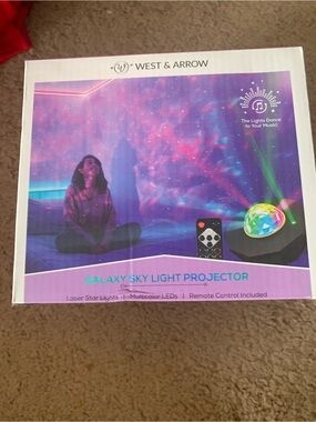 Galaxy Sky Light Projector - Purple Multicolor
